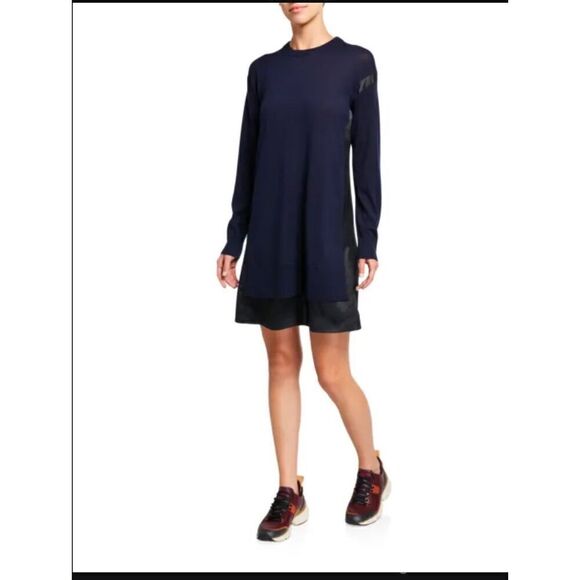 rag & bone sadie crewneck wool blend sweater dress size xs - Picture 9 of 10